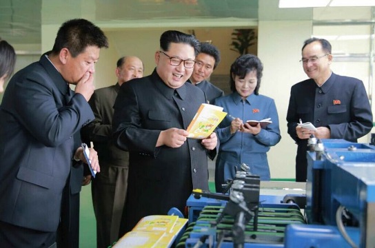 創新與關懷 金正恩視察“蒲公英作業本工廠”力贊貼心設計